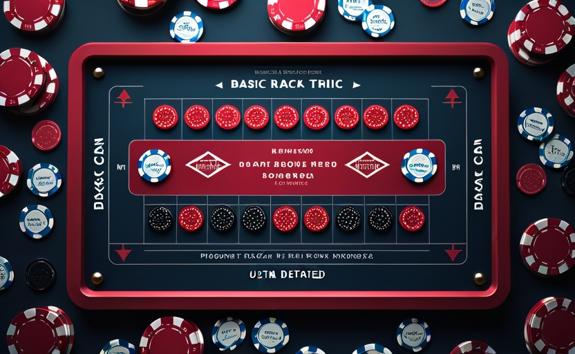 Bảng basic strategy blackjack đầy đủ — quyết định Hit Stand Double Split