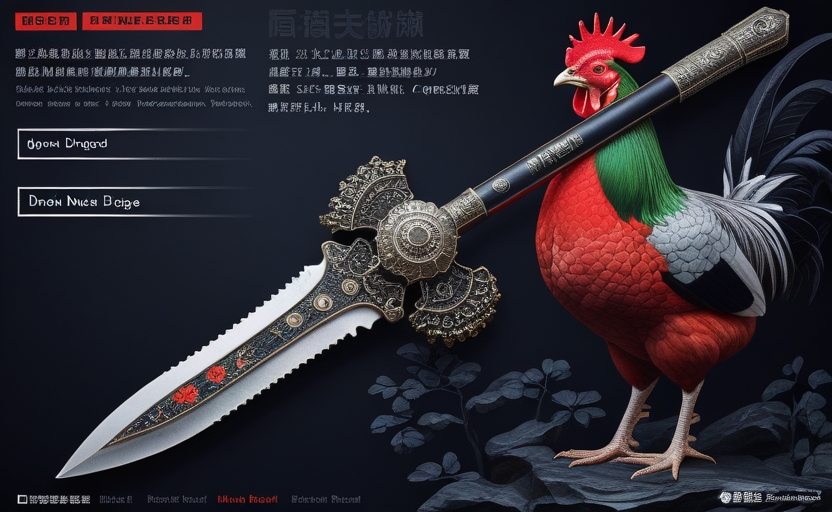 Cận cảnh cựa dao gắn chân gà chọi trước trận thi đấu
