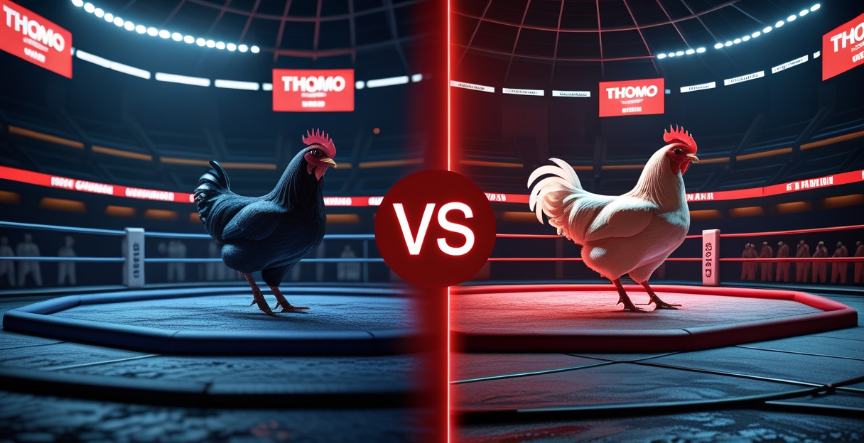 So sánh Thomo vs SV388 — hai trường gà trực tuyến hàng đầu Đông Nam Á